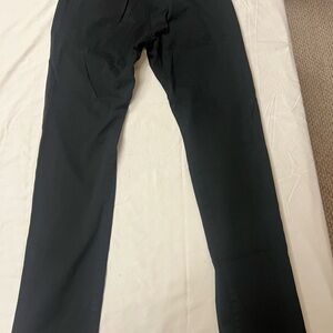 Mens Black J Crew Stretch Khaki Pants 30W x 32L